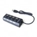 USB HUB 2.0 4 Port 4 Switch