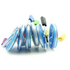 Cable USB Micro Flat LED Smile
