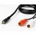 Cable Audio 3.5mm Male To RCA-2 Male 1.5M
