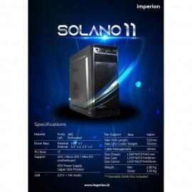 CASING PC IMPERION SOLANO 11 + PSU