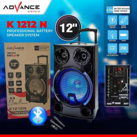 SPEAKER BLUETOOTH +MIC +REMOTE +EQ  ADVANCE K-1212N