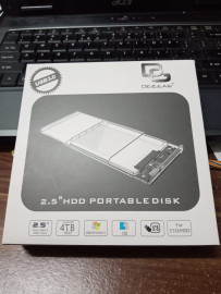 EXTERNAL CASE HDD 3.0 TRANSPARAN  2.5" DIGIGEAR