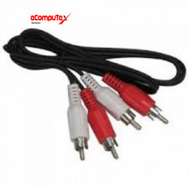 CABLE AUDIO RCA-2 TO RCA-2 1.5M