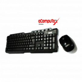 KEYBOARD + MOUSE COMBO WIRELESS M-TECH STK-02