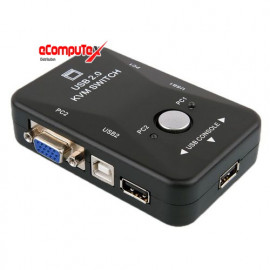 KVM SPLITTER USB (KEYBOARD, VIDEO, MOUSE) 1 - 2 USB