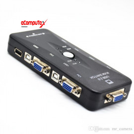 KVM SPLITTER USB (KEYBOARD, VIDEO, MOUSE) 1 - 4 USB