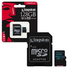 MICRO SD KINGSTON CANVAS 128GB CLASS 10