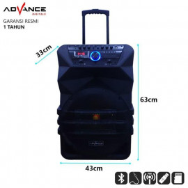 SPEAKER BLUETOOTH +MIC +REMOTE +EQ  ADVANCE K-1512