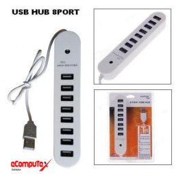 USB HUB 2.0 M-TECH SUPPORT 1TB 8 PORT M-TECH