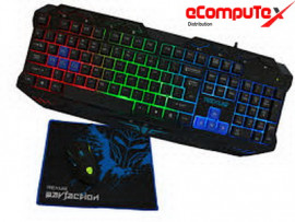 KEYBOARD MOUSE GAMING COMBO REXUS WARFACTION VR1F