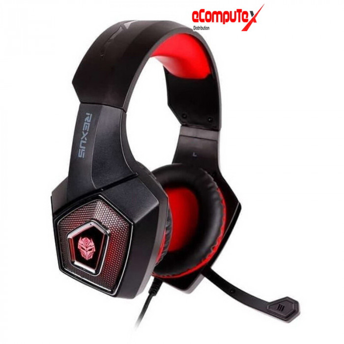 Headset gaming online rexus f65